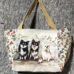 アッシュデザイン　チワワトリオ　トートバッグ