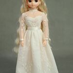 リカちゃん　総レースドレス　アイボリー