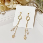 imperial topaz & pearlピアス♡