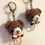 くまちゃんリールキーホルダーミニ