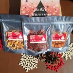 【ベーコン・チーズ・ナッツ】Chiristmas Package  燻製3種類 Zip Bag【送料無料】★【お歳暮・冬ギフト】