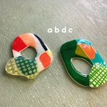  プックリ  まるwakkaブローチ ピクニック　