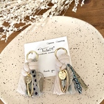 ダルメ糸ロープタッセルピアス♡イヤリング♡