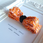 ORANGE & LILAC【バレッタ or ピン】