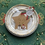 送料無料✨ピアス≪クリスマス🎄オーナメント≫サンタさん