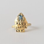 kyanite　カイヤナイトの真鍮リング◼pivo◼1630