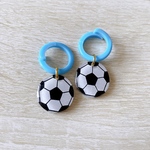サッカーボールの上履きタグ⚽️