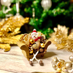 クリスマスオブジェ★おすましスノーマンの特等席♪