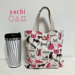 ねこの町❤️ねこさんタウンのトートバッグ❤︎ランチバッグ　エコバッグ