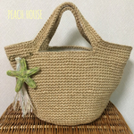 naonao○○様オーダー商品 麻ひもバッグ２つ