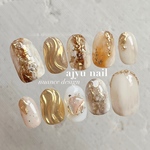 No.5ネイルチップ■ニュアンスネイル■オーダーネイルチップ