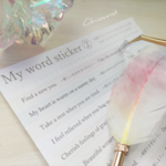 My Word Sticker②໒꒱パステルカラー