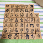 1.5cmサイズ☆5コ☆宿題が頑張れるご褒美ハンコ他☆