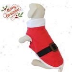 犬服 ペット服  冬 フリース クリスマス サンタ サンタクロース イタグレ コーギーフレブル ミニピン ダックス キャバリア チワワ ヨーキー トイプー ボステリ 大型犬 中型犬 小型犬 冬服 犬