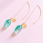 (在庫限り)海の宝石ピアス☆*。