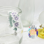 ４インチヘッド用＊小花のカチューシャ（紫）