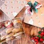 クリスマスプレゼントに☆数量限定☆ハリネズミサンタBOX☆季節のケーキ3種とクッキーの詰合せ