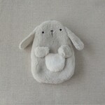 【再販】もふもふ動物ぬいぐるみポーチ（グレーうさぎ）