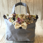 flower リボンミニトートバック vol44