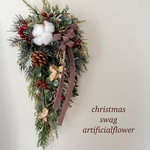 クリスマス スワッグ ~アーティフィシャルフラワー~