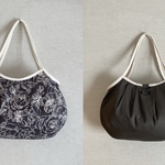 リバーシブル　ショルダーグラニーバッグ