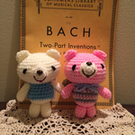 たれ目２頭身くま