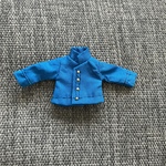 オビツ11 カフス付き長袖シャツ　blue