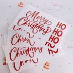 【Season/シール】Merry Christmas　10枚入