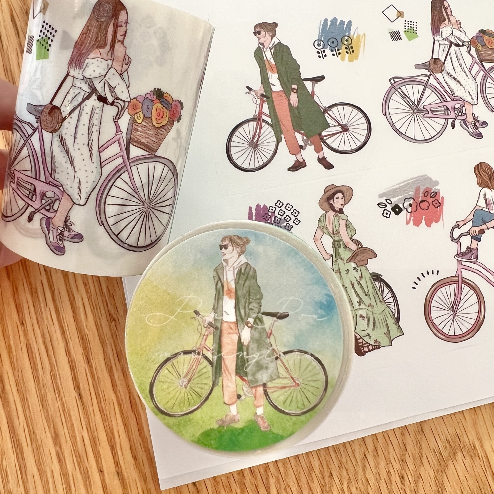 メリーゴーランド⿻マスキングテープ - PON PONーoriginal stationery