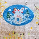 レジン シマエナガ クリスマス 加工方法選択