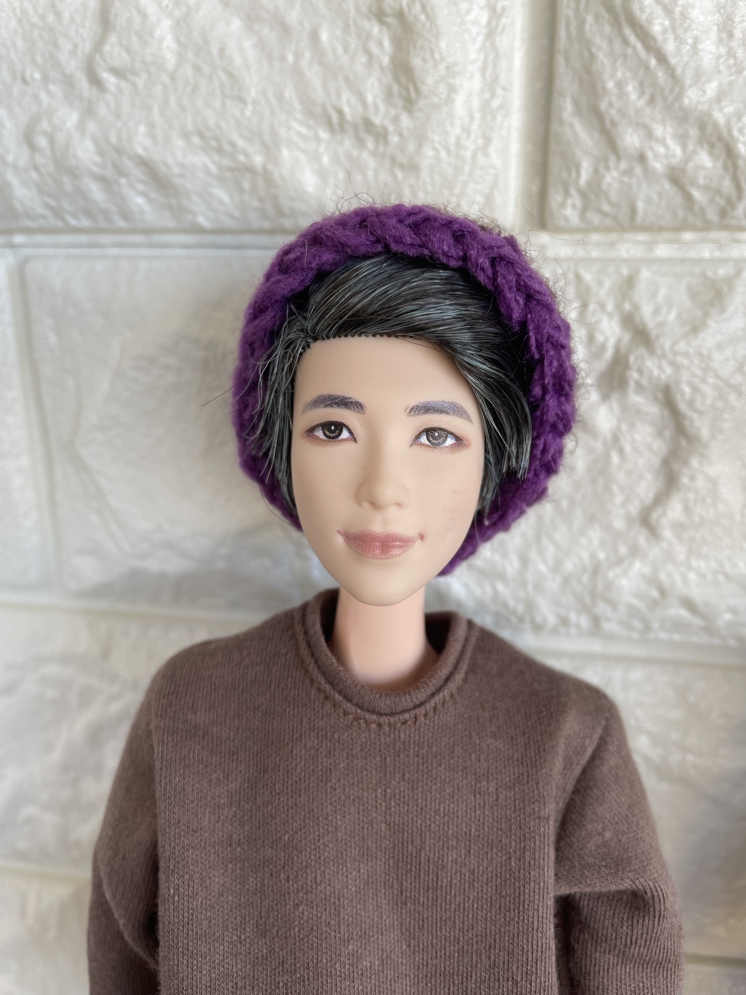 btsマテルドールの帽子とセーター 黒 btsマテルドール - 着せ替え服の人気通販 | minne byGMOペパボ 国内