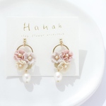 frill flower bouquet(pink、white、purple)