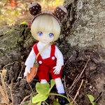 【イチゴ 】パンプキンパンツ＆カットソーセット