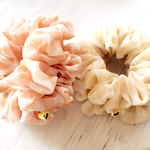 再販×50♡summerチェックのボリュームシュシュ