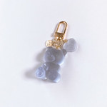 Bear-gummy keychain (zenith blue)