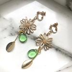 花言葉。イヤリング・ピアス。　グリーン。