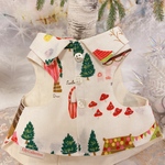 うさぎハーネス♡クリスマスシャツ＊ホワイト