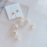 【 11/7 new! 】pearl flower × longchain * ear accessory