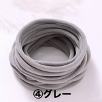 10本セット♡ナイロンヘッドバンド グレー