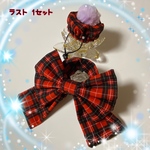 秋冬✨❤️ベレー帽とマフラーのセット✨小型犬用