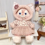リーナベルSサイズ🎀リボン柄レーススカートきつね耳ワンピース🎀セット