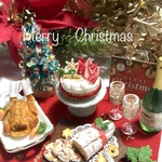 hand madeミニチュア ドールハウス　Christmas party②
