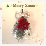 ⭐️新作⭐️アーティシャルフラワー✨🎄Xmasスワッグ💐　ⅰ