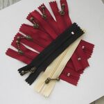ファスナー（玉付・片開き10cm）5本セット