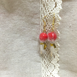 送料無料！りんご飴の可愛いピアス♡小size