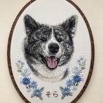 M様[そらくん]オーダー専用ページ🐶リアル風うちの子オーダー刺繍