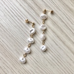 バロックパールのゆらゆらピアス