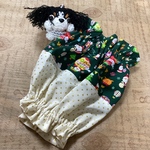 グリーンバルーン🎄サンタと白のリトルスターのスヌード