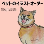 ペットの似顔絵オーダー2頭