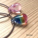 【ご依頼品】しずく玉（あなた色の虹、ふんわりピンクs様用）